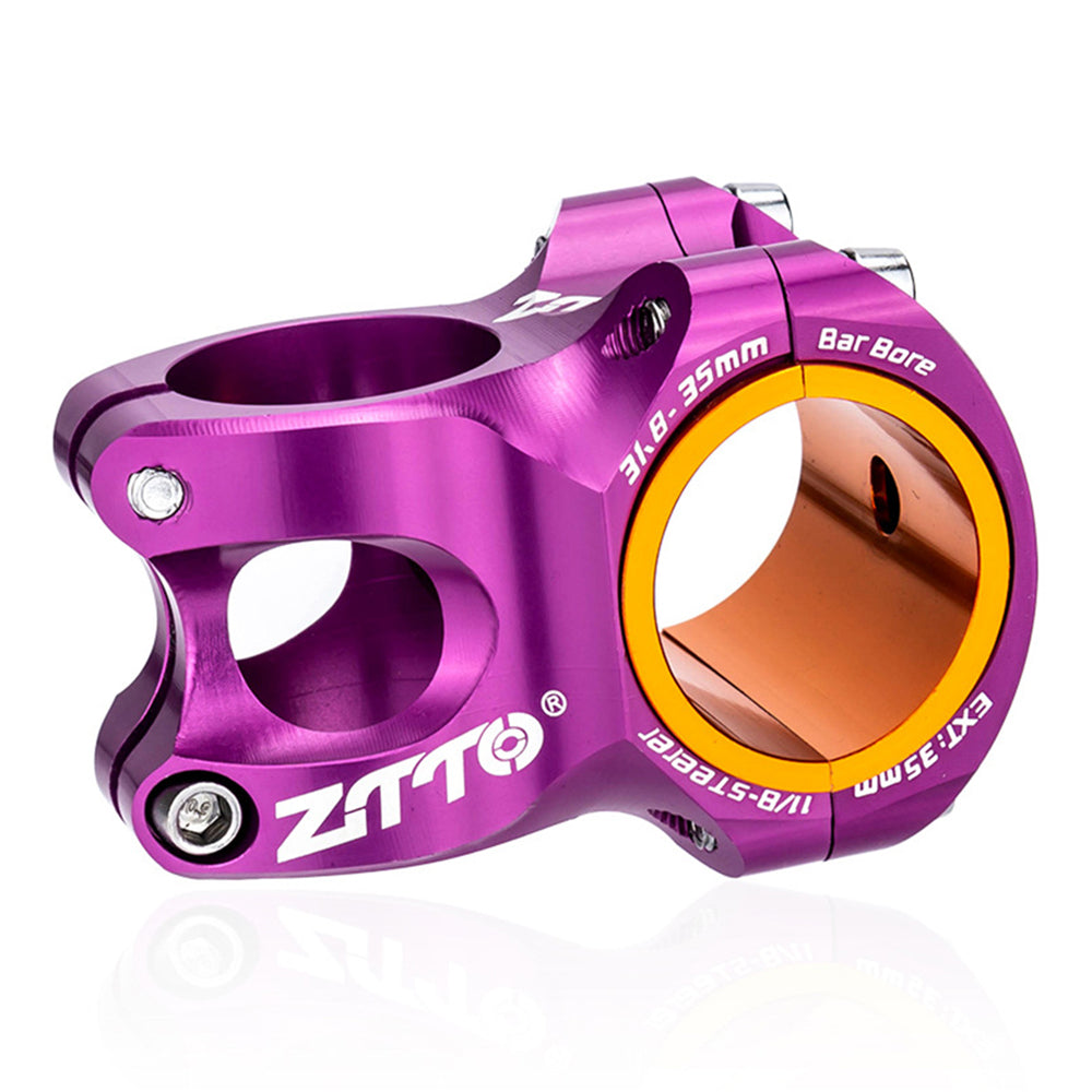 ZTTO XC35 31.8 / 35mm 2-in-1 0-Degree Mountain Bike Handlebar Stem Aluminum Alloy Riser ZTTO XC35 31.8 / 35mm 2-in-1 0-Degree Mountain Bike Handlebar Stem Aluminum Alloy Riser